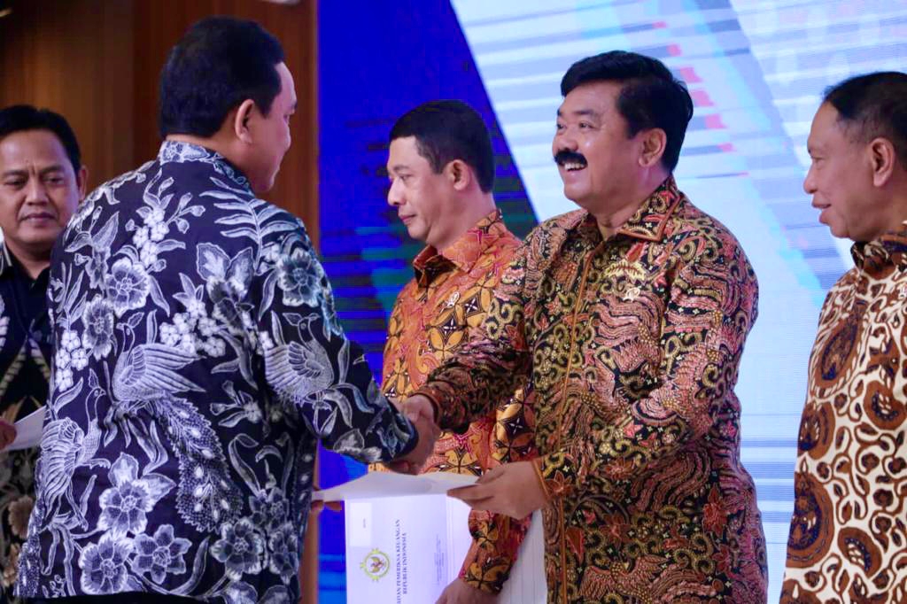 Sinar Pagi Baru - Menteri ATR BPN Hadiri Entry Meeting Pemeriksaan